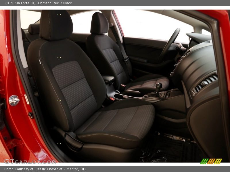 Crimson Red / Black 2015 Kia Forte LX