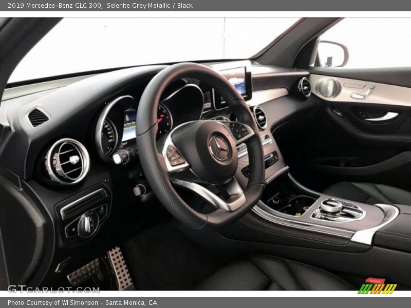 Selenite Grey Metallic / Black 2019 Mercedes-Benz GLC 300
