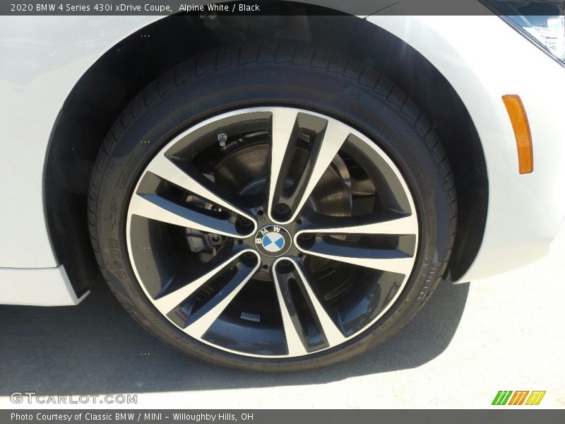 Alpine White / Black 2020 BMW 4 Series 430i xDrive Coupe