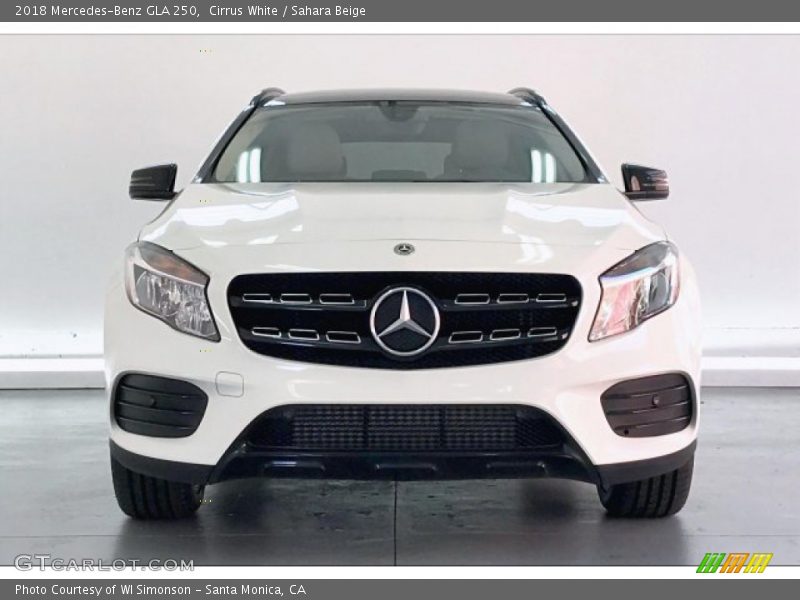 Cirrus White / Sahara Beige 2018 Mercedes-Benz GLA 250