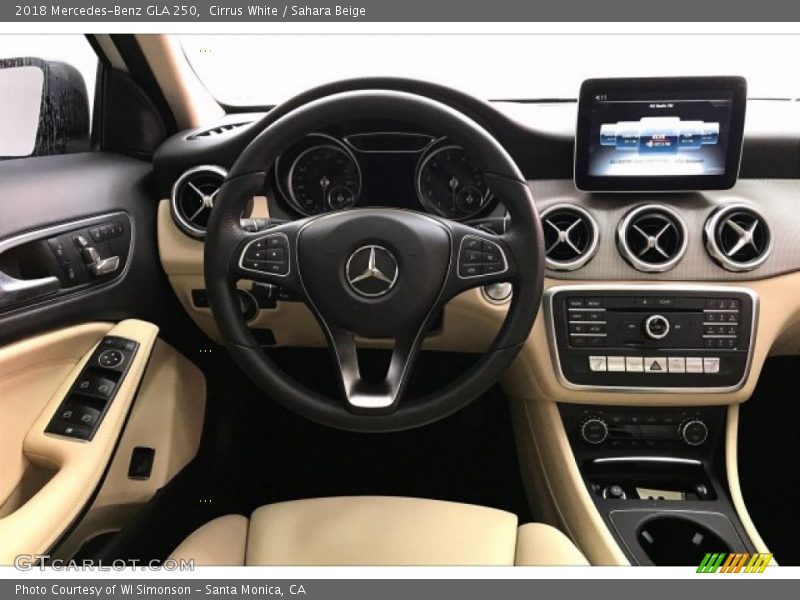 Cirrus White / Sahara Beige 2018 Mercedes-Benz GLA 250