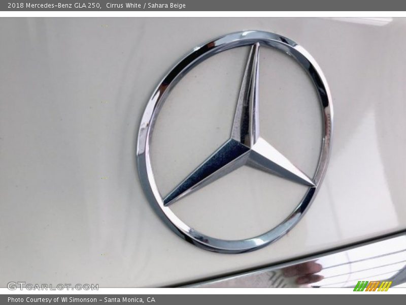 Cirrus White / Sahara Beige 2018 Mercedes-Benz GLA 250