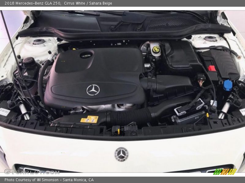 Cirrus White / Sahara Beige 2018 Mercedes-Benz GLA 250