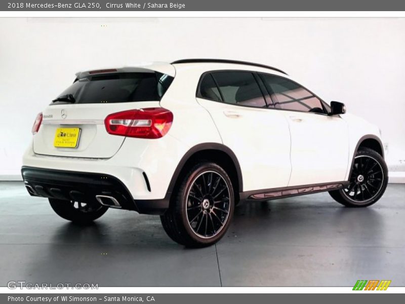 Cirrus White / Sahara Beige 2018 Mercedes-Benz GLA 250