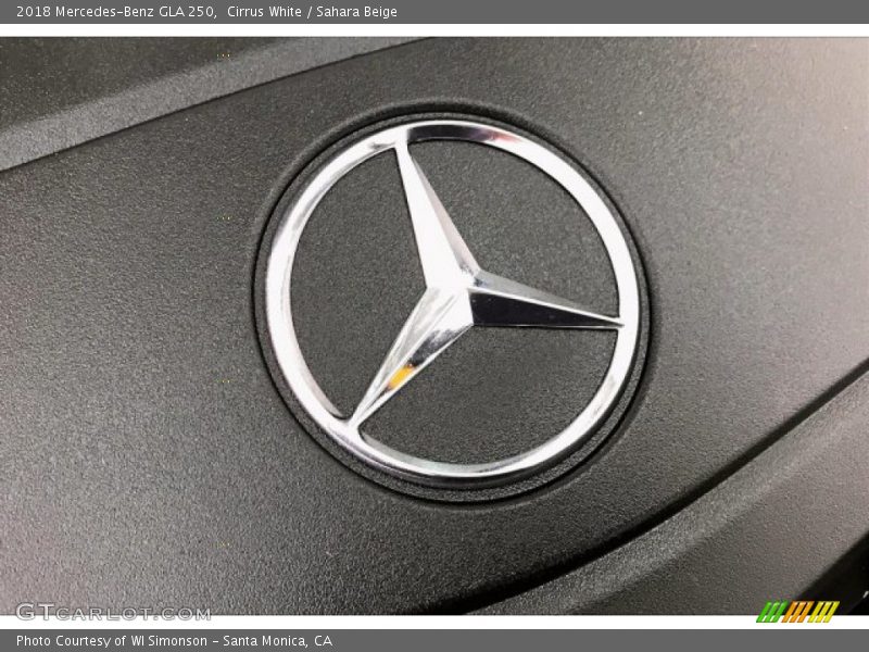 Cirrus White / Sahara Beige 2018 Mercedes-Benz GLA 250