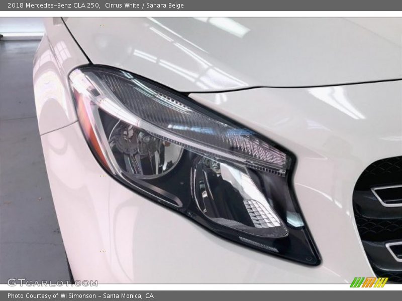 Cirrus White / Sahara Beige 2018 Mercedes-Benz GLA 250