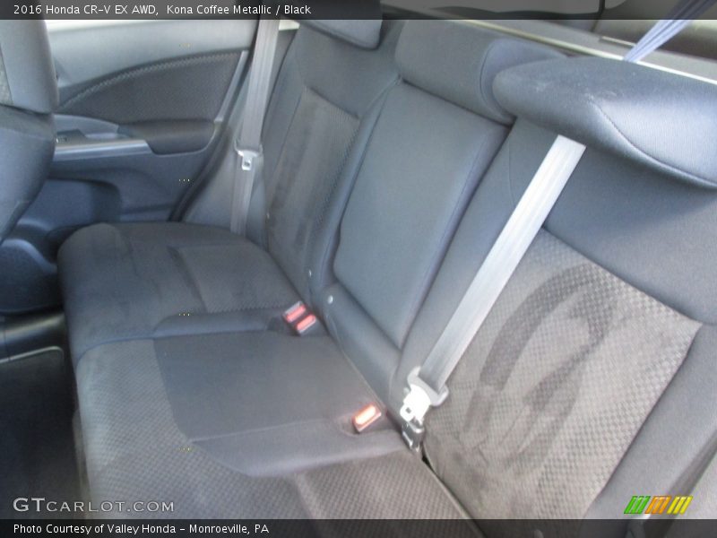Kona Coffee Metallic / Black 2016 Honda CR-V EX AWD