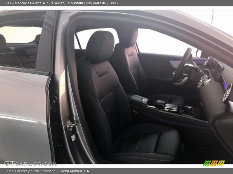 Mountain Grey Metallic / Black 2019 Mercedes-Benz A 220 Sedan
