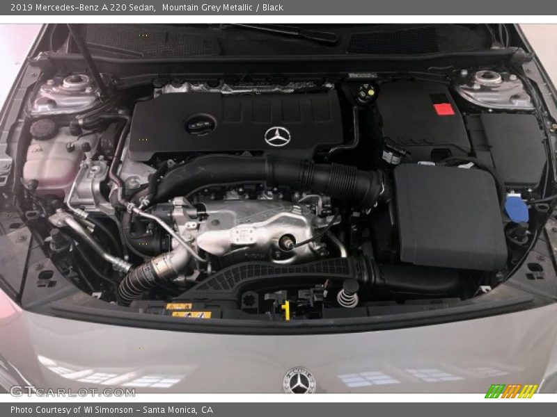 Mountain Grey Metallic / Black 2019 Mercedes-Benz A 220 Sedan