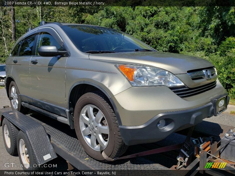 Borrego Beige Metallic / Ivory 2007 Honda CR-V EX 4WD