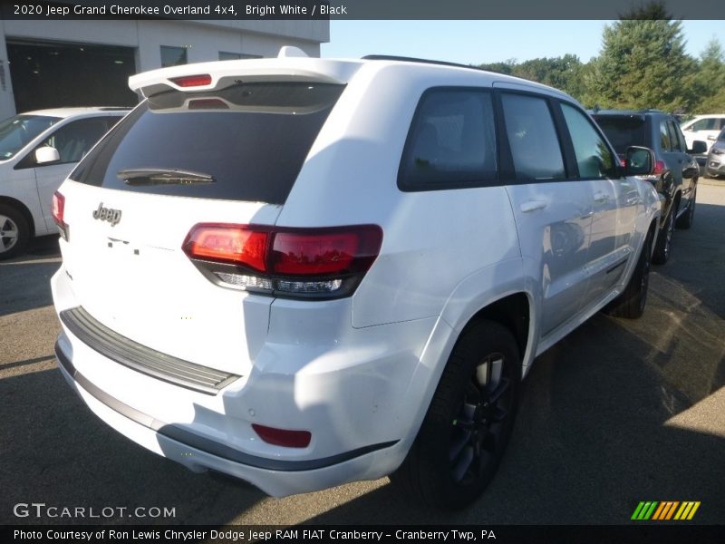 Bright White / Black 2020 Jeep Grand Cherokee Overland 4x4