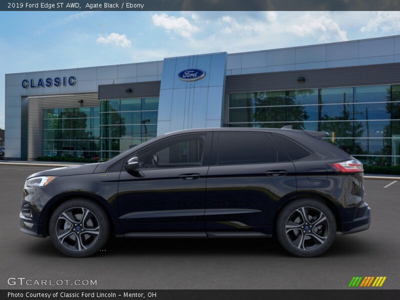 Agate Black / Ebony 2019 Ford Edge ST AWD