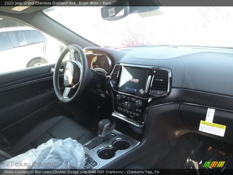 Bright White / Black 2020 Jeep Grand Cherokee Overland 4x4