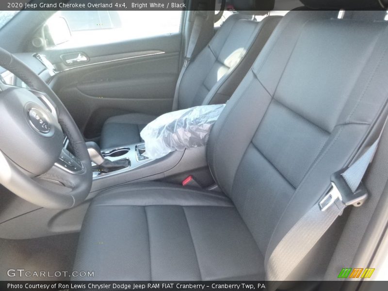Bright White / Black 2020 Jeep Grand Cherokee Overland 4x4