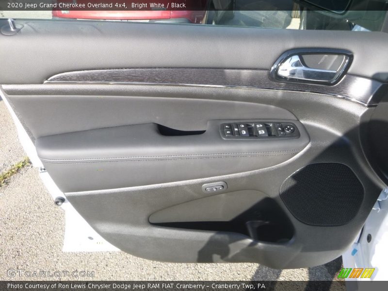 Bright White / Black 2020 Jeep Grand Cherokee Overland 4x4