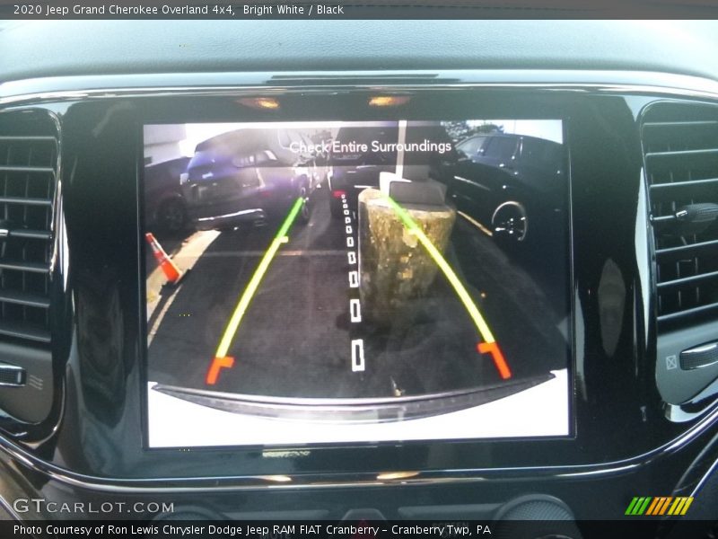 Bright White / Black 2020 Jeep Grand Cherokee Overland 4x4