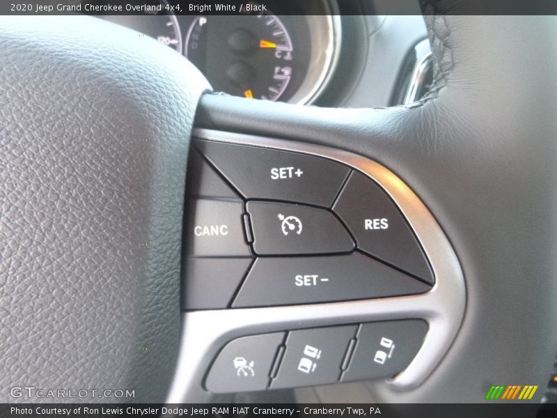 Bright White / Black 2020 Jeep Grand Cherokee Overland 4x4