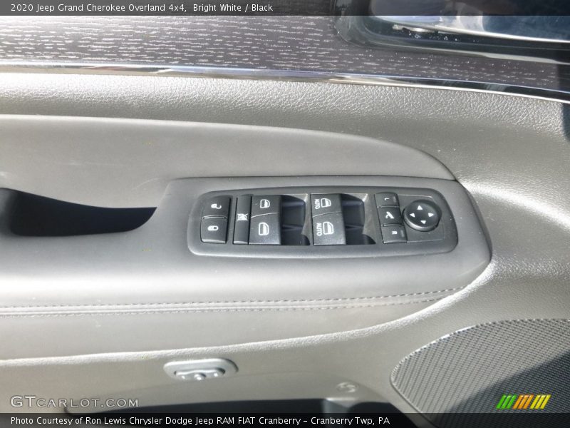 Bright White / Black 2020 Jeep Grand Cherokee Overland 4x4