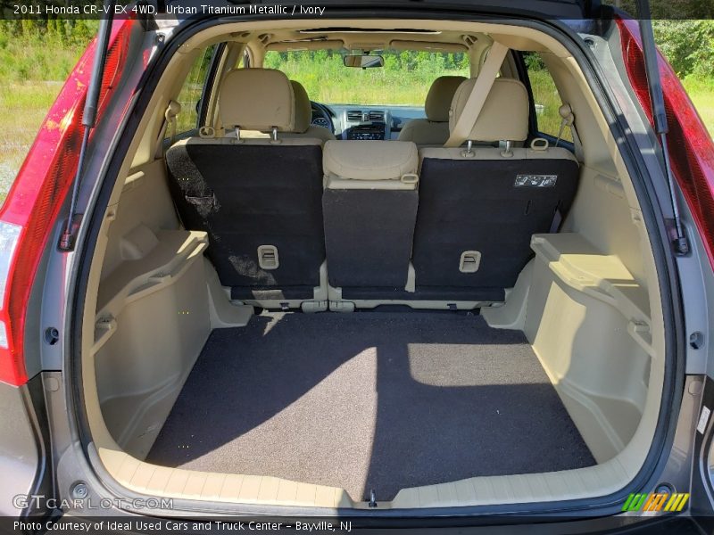 Urban Titanium Metallic / Ivory 2011 Honda CR-V EX 4WD