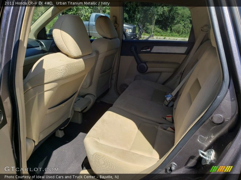 Urban Titanium Metallic / Ivory 2011 Honda CR-V EX 4WD