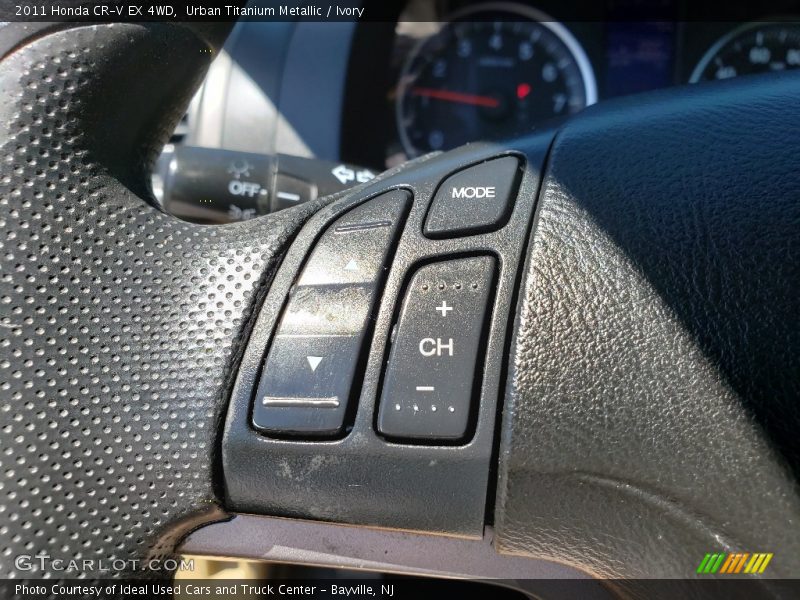 Urban Titanium Metallic / Ivory 2011 Honda CR-V EX 4WD