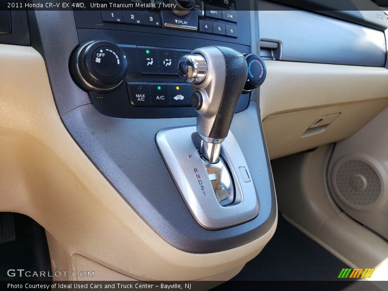 Urban Titanium Metallic / Ivory 2011 Honda CR-V EX 4WD