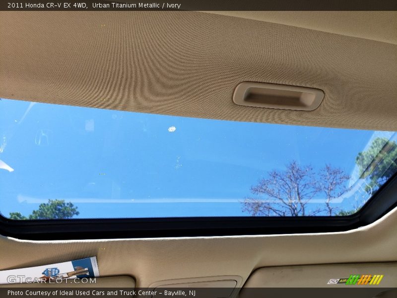 Urban Titanium Metallic / Ivory 2011 Honda CR-V EX 4WD