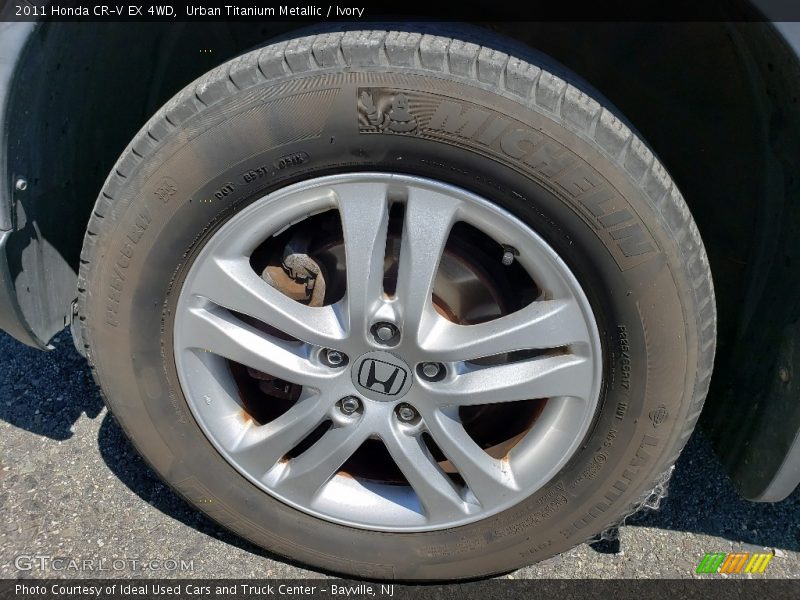 Urban Titanium Metallic / Ivory 2011 Honda CR-V EX 4WD