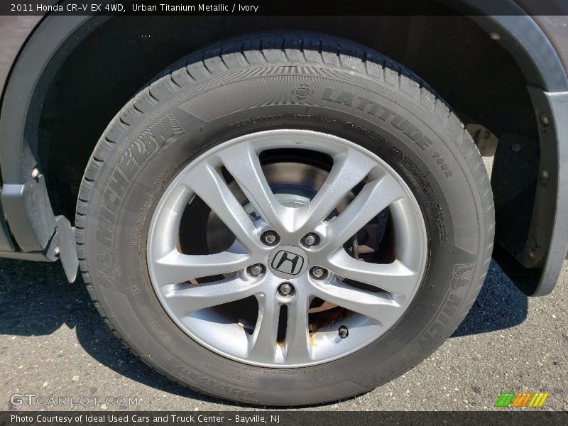 Urban Titanium Metallic / Ivory 2011 Honda CR-V EX 4WD