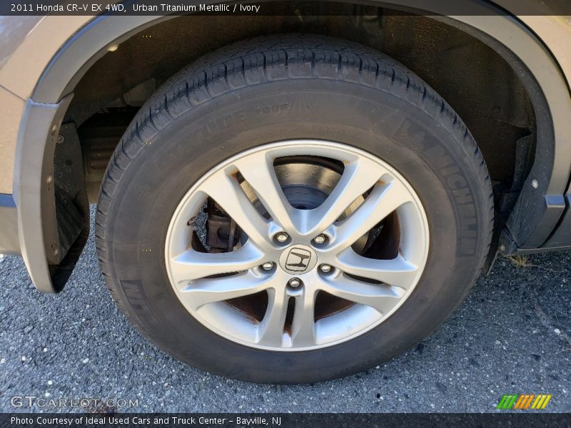Urban Titanium Metallic / Ivory 2011 Honda CR-V EX 4WD