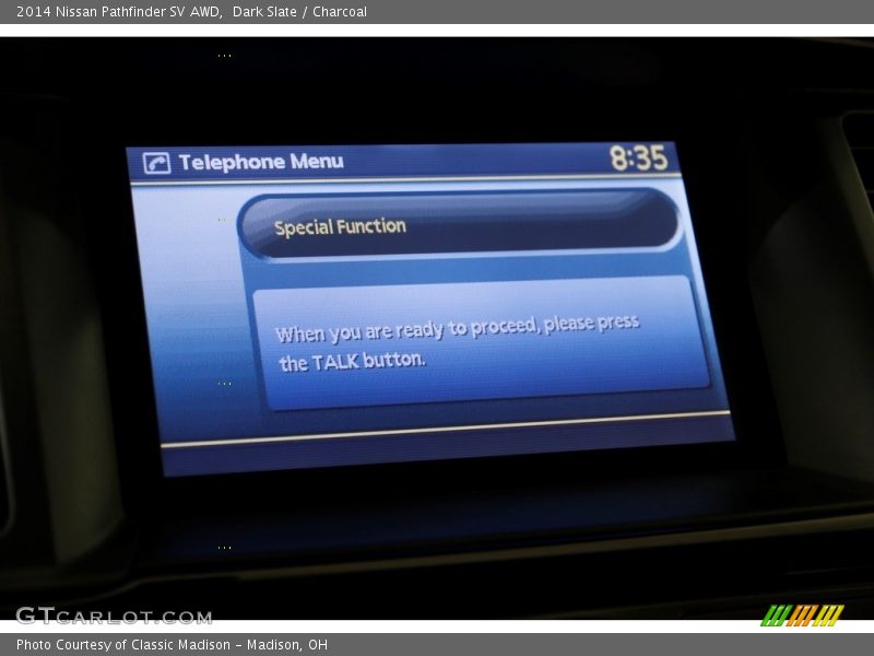 Dark Slate / Charcoal 2014 Nissan Pathfinder SV AWD