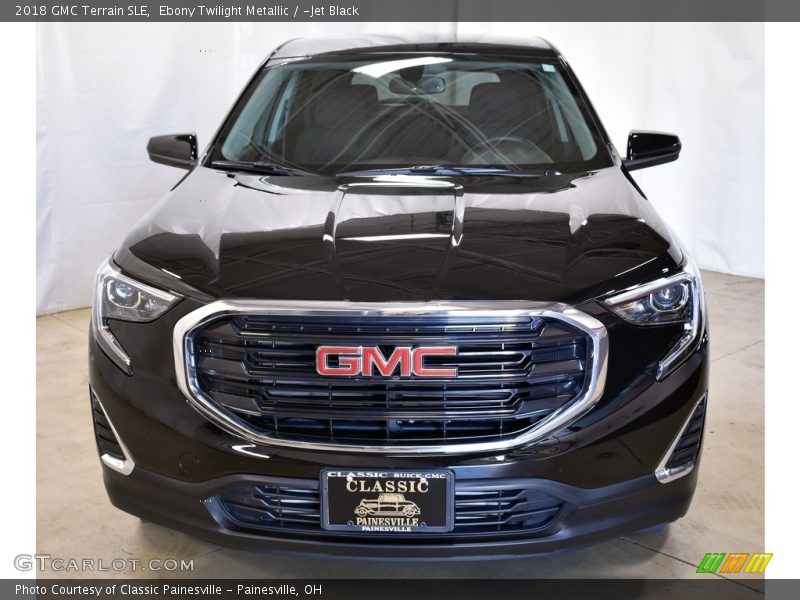 Ebony Twilight Metallic / ­Jet Black 2018 GMC Terrain SLE