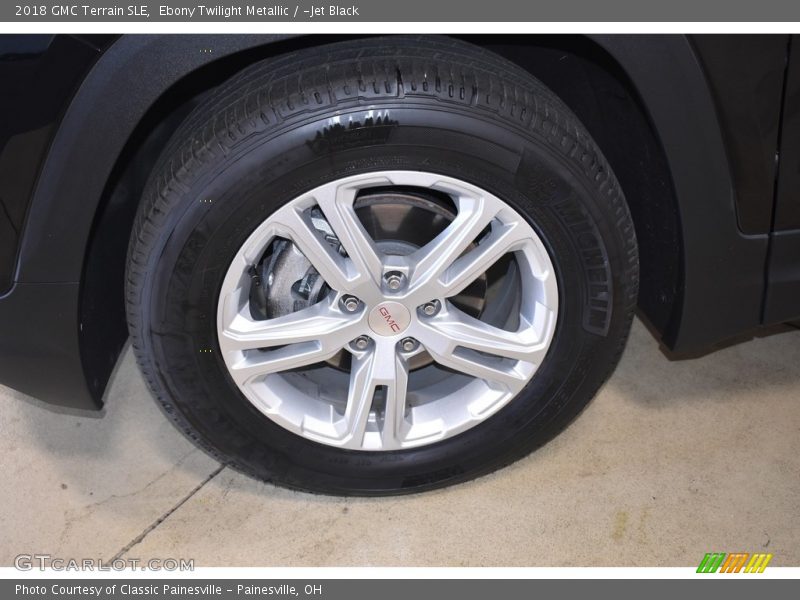 Ebony Twilight Metallic / ­Jet Black 2018 GMC Terrain SLE