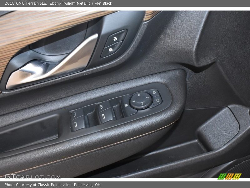 Ebony Twilight Metallic / ­Jet Black 2018 GMC Terrain SLE