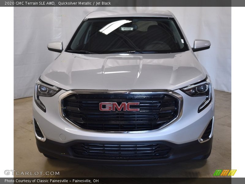 Quicksilver Metallic / Jet Black 2020 GMC Terrain SLE AWD
