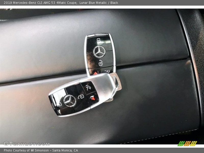 Lunar Blue Metallic / Black 2019 Mercedes-Benz CLS AMG 53 4Matic Coupe