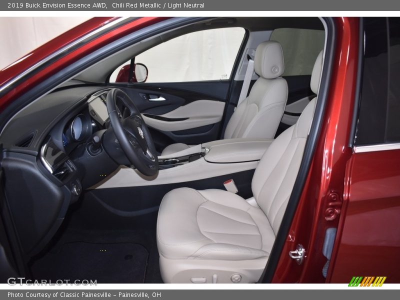Chili Red Metallic / Light Neutral 2019 Buick Envision Essence AWD