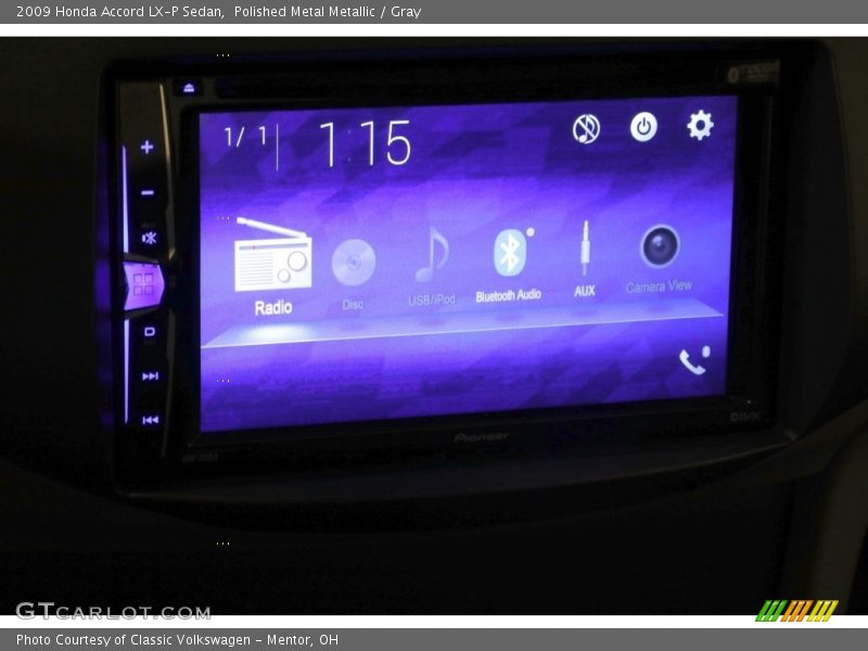 Polished Metal Metallic / Gray 2009 Honda Accord LX-P Sedan