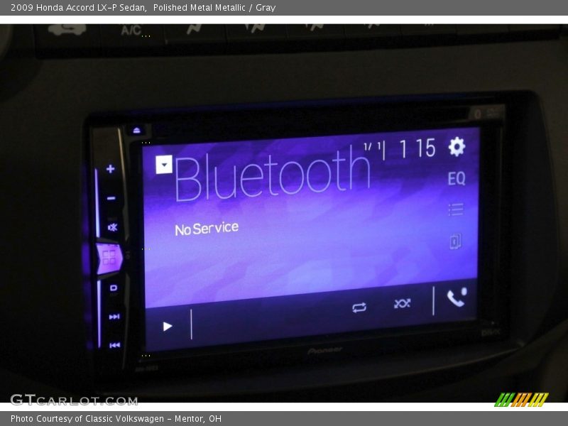 Polished Metal Metallic / Gray 2009 Honda Accord LX-P Sedan