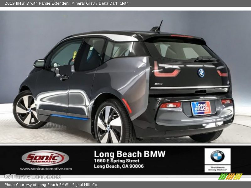 Mineral Grey / Deka Dark Cloth 2019 BMW i3 with Range Extender