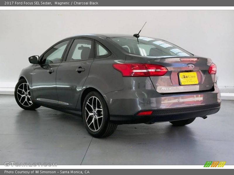 Magnetic / Charcoal Black 2017 Ford Focus SEL Sedan