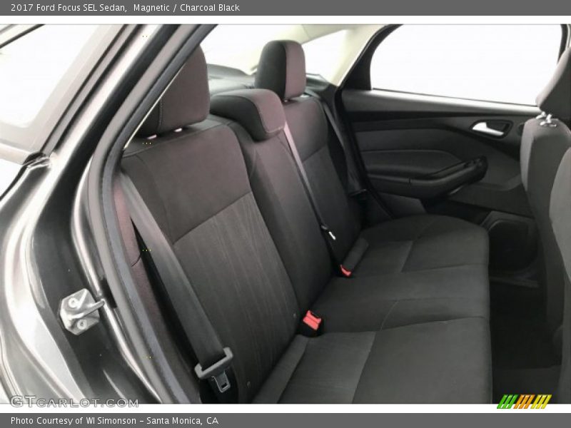 Rear Seat of 2017 Focus SEL Sedan