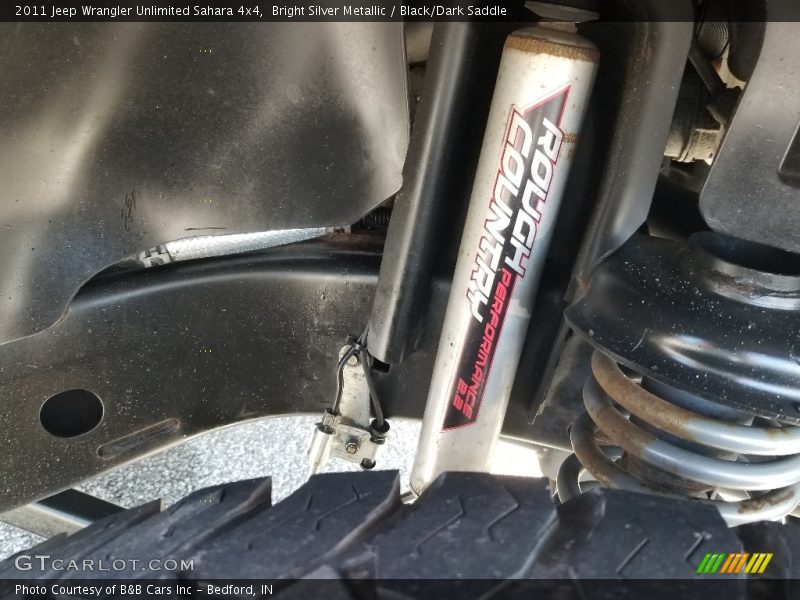 Bright Silver Metallic / Black/Dark Saddle 2011 Jeep Wrangler Unlimited Sahara 4x4