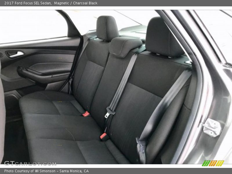 Rear Seat of 2017 Focus SEL Sedan
