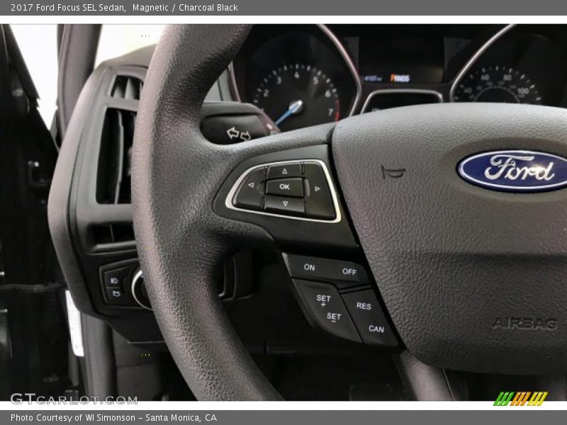  2017 Focus SEL Sedan Steering Wheel