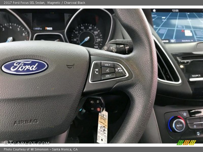  2017 Focus SEL Sedan Steering Wheel