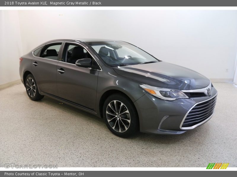 Magnetic Gray Metallic / Black 2018 Toyota Avalon XLE