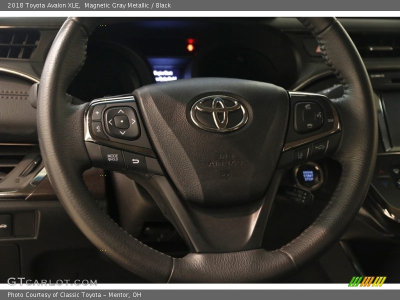 Magnetic Gray Metallic / Black 2018 Toyota Avalon XLE