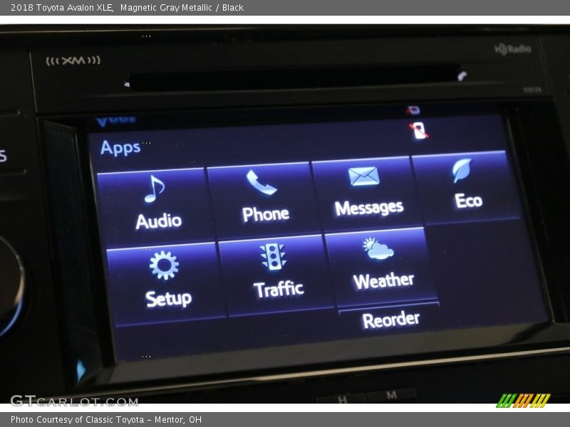 Magnetic Gray Metallic / Black 2018 Toyota Avalon XLE