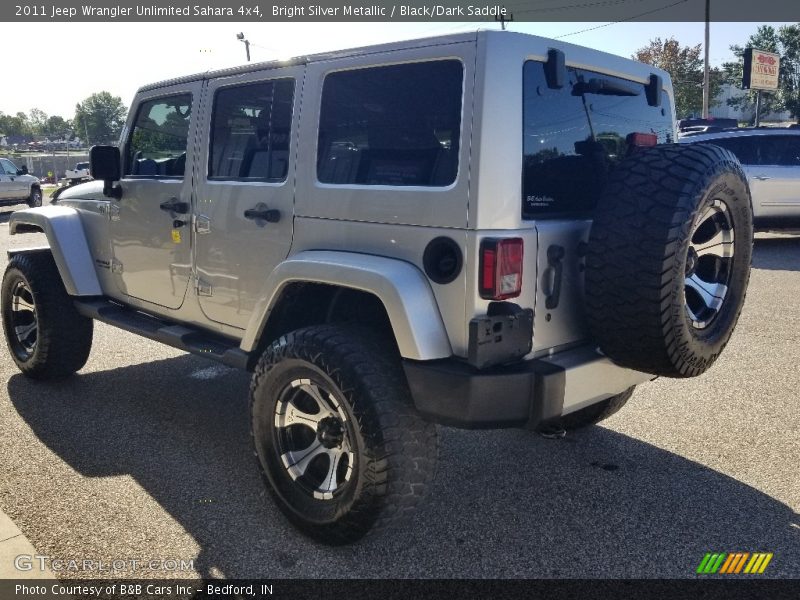 Bright Silver Metallic / Black/Dark Saddle 2011 Jeep Wrangler Unlimited Sahara 4x4